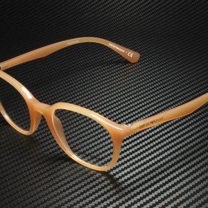 Emporio Armani Women's Honey Orange Eyeglasses!